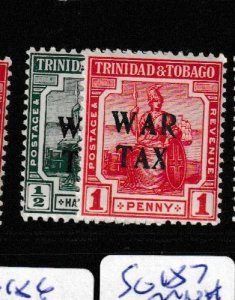 Trinidad & Tobago War Tax SG 177, 178A MNH (9ggx)