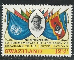 Swaziland |  Scott # 177 - MH