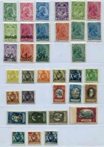 LIECHTENSTEIN 1912-1952 CLOSE TO COMPLETE COLLECTION ALL STAMPS PERFECT MNH