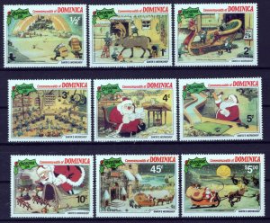 Dominica 706-714 MNH Disney Christmas Santa's Workshop ZAYIX 0701S0096