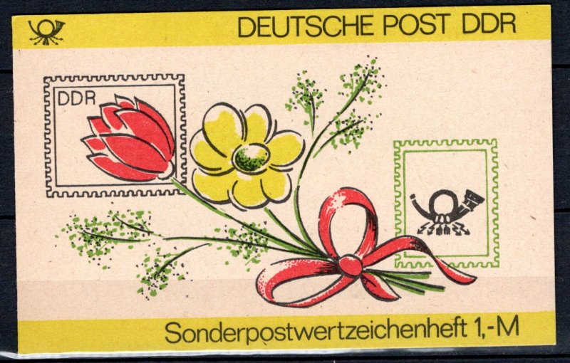 German DDR Scott # 2486 (10), mint nh, cpl booklet, Mi # SMHD 20 bI