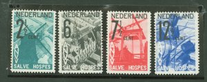 Netherlands #B54-B57  Single (Complete Set)