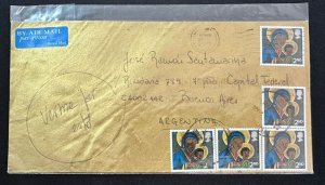 CM) 2005. UNITED KINGDOM. RELIGIOUS PAINTING. ENVELOPE SENT ARGENTINA. XF