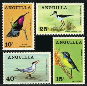 Anguilla 36-39, MNH. Anguillan Birds, 1968