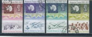 British Antarctic Territory 39-42  Used