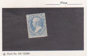 1873 US Stamps Scott # O42 Navy Department Official 15c MH  Cat.$424.0