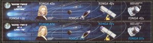 Tonga 1986 Space Halley's Comet Mi. 932/41 Used