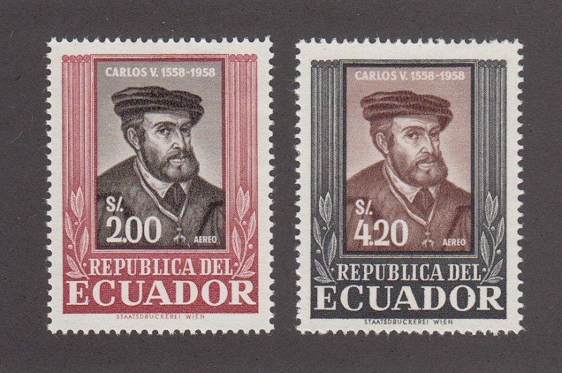 Ecuador Scott #C338-C339 MH