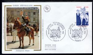 France 1717 Horse U/A FDC