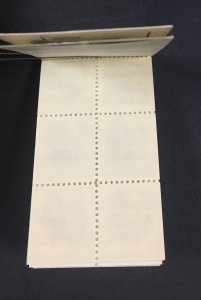 US # BK114 #1213c SLOGAN 2 TAGGED COMPLETE UNEXPLODED BOOKLET $240 LOT #C 9201