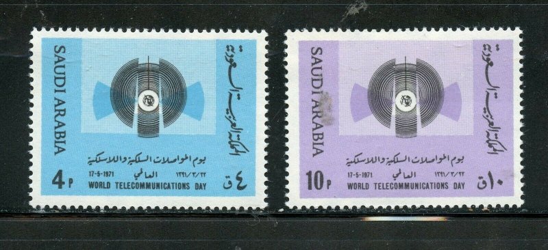 SAUDI ARABIA SCOTT# 622-623 MINT NEVER HINGED AS SHOWN