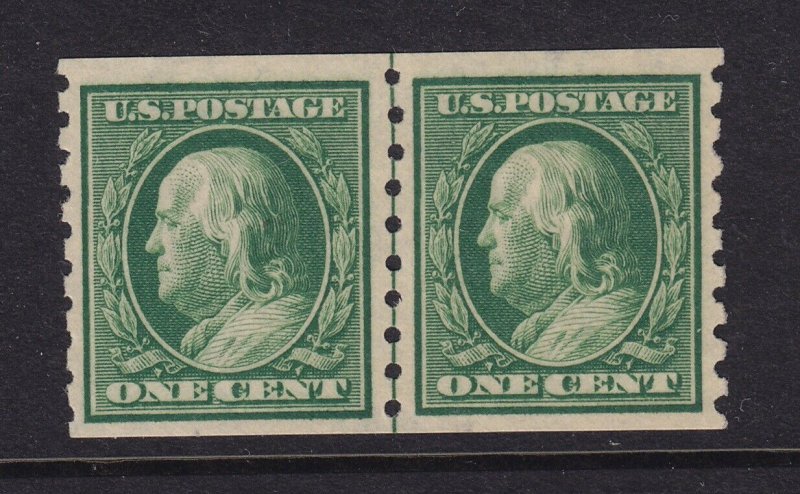 392 Line Pair VF-XF original gum never hinged nice color cv $ 400 ! see pic !