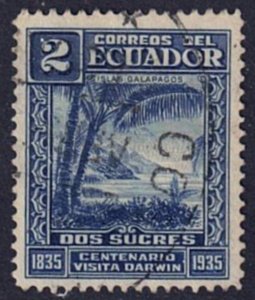 Ecuador #345 Used Single Stamp (U2)
