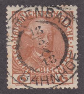 Austria 114a Leopold II 6h 1908