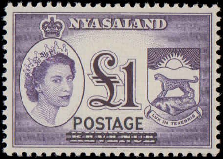 Nyasaland Protectorate #112-122, Complete Set(11), 1963, Never Hinged