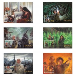 New Zealand 2023 The Lord of the Rings: The Return of the King Maximum Card Set