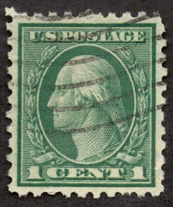 1921 US, 1c, Used, Washington, Sc 543, Very nice centered