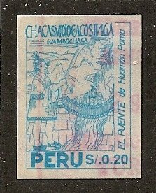 Peru   Scott   1066   Bridge     Used