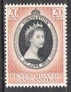 Kenya Uganda #101 Coronation Issue MHR