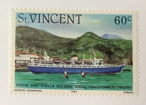 St Vincent 1982  Scott 663 MNH - 60c, Ship , Stella Oceanis