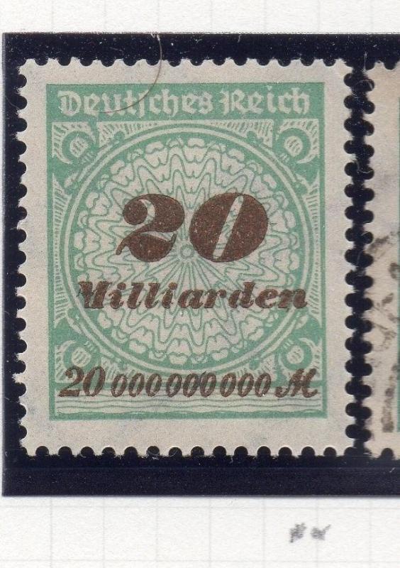 Germany . 1923 October Inflation Period Mint Hinged 20Million. 244726