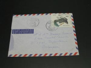 Congo 1985 airmail cover to belgium *12038