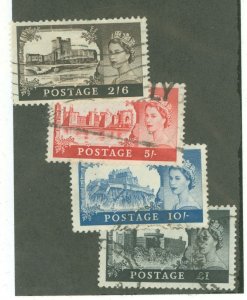 Great Britain #371-4 Used