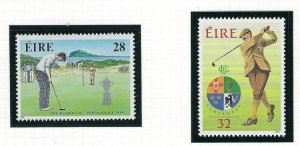 Ireland 839-40 MNH 1991 Golf (an8592)