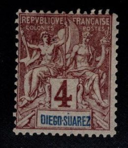 Diego-Suarez Scott 40 Mint Hinged MH*  NavCom stamp