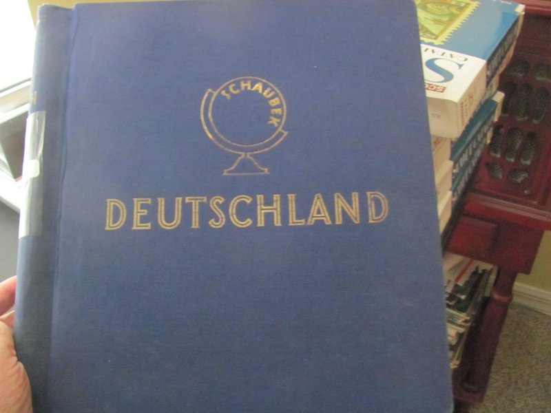 GERMANY MNH 1949-1972 (4) LIGHTHOUSE & SCHAUBEK ALBUMS COMPLETE  SIGNED (38)