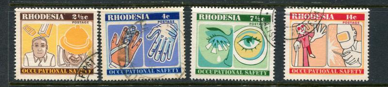 Rhodesia #358-61 used