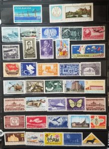 ROMANIA Vintage Stamp Lot Collection Used  CTO T5899