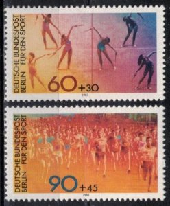 Germany - Berlin - Scott 9NB180-9NB181 MNH