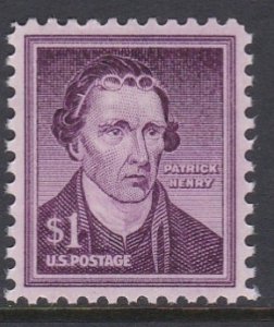 1052 Patrick Henry MNH