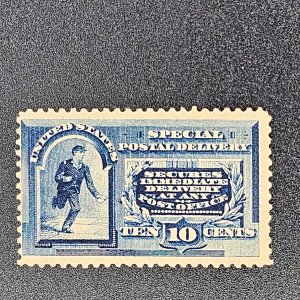 E2 Special delivery 1888 issue Original Gum Hinge impression F-OG-H  SCV 500.00