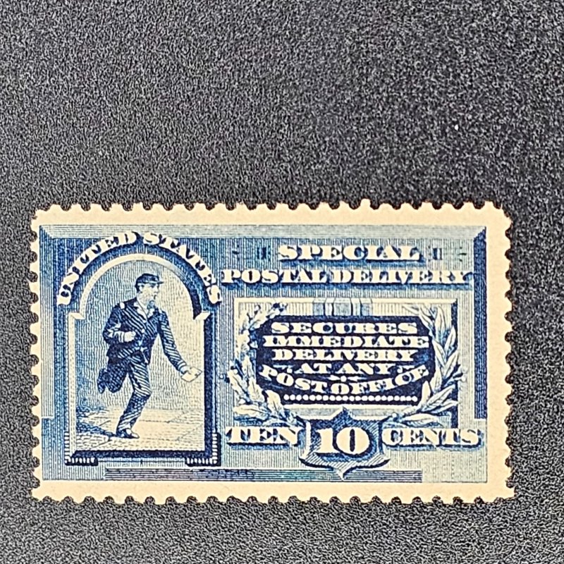 E2 Special delivery 1888 issue Original Gum Hinge impression F-OG-H  SCV 500.00