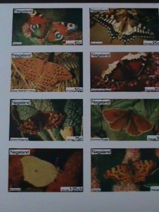 NAGALAND-  BUTTERFLIES MNH-IMPERF-SHEET VF-EST.VALUE $14  LOWEREST PRICE