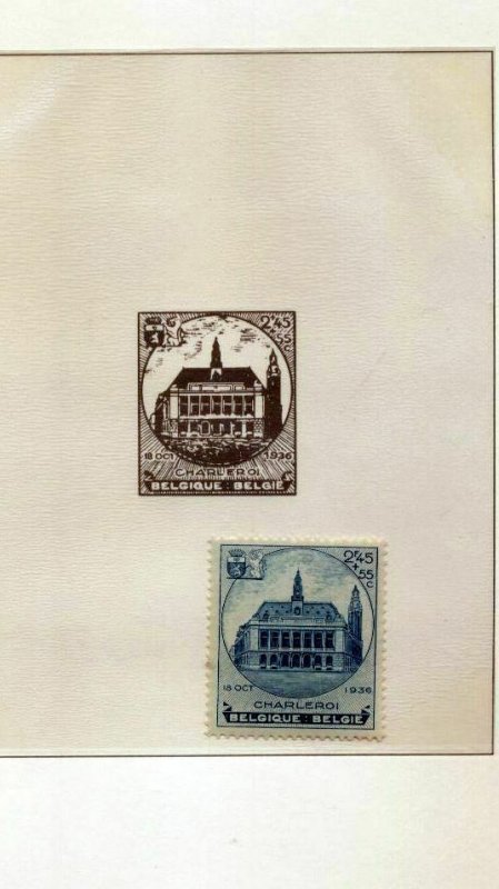 BELGIUM 1932/43 MH MNH Used on Pages(Apprx 150 Items)NS 777