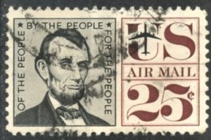 United States - SC #C59 - USED AIRMAIL - 1960 - Item US641