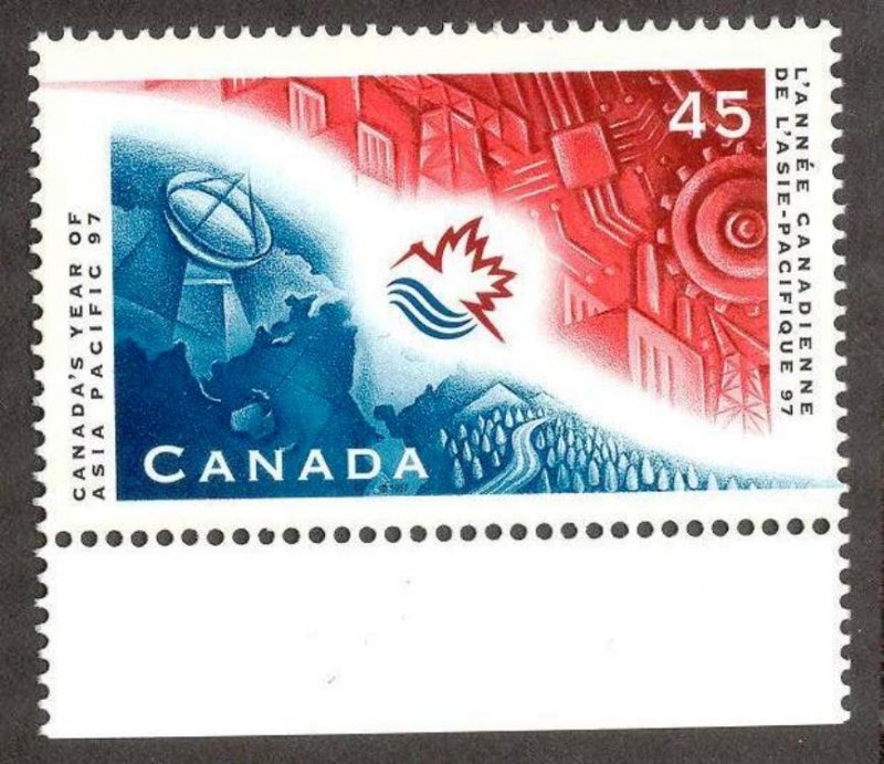Canada 1997 National Asia Pacific Year Emblem Mi. 1636 MNH