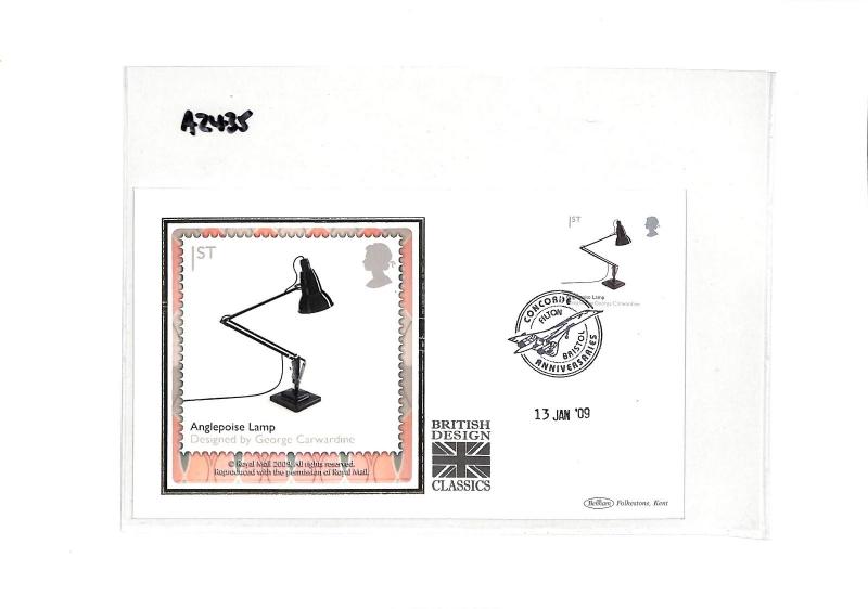 AZ435 2009 GB Concorde British Design Classics FDC *Filton* Bristol{samwells}PTS