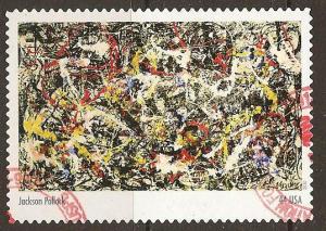 US ~ Scott # 4444d ~ Used ~ Jackson Pollock