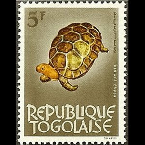 TOGO 1964 - Scott# 464 Tortoise 5f NH