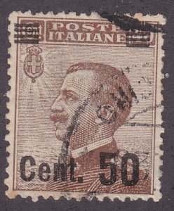Italy 156 King Victor Emmanuel III O/P 1923
