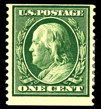 U.S. #387 MINT OG HR