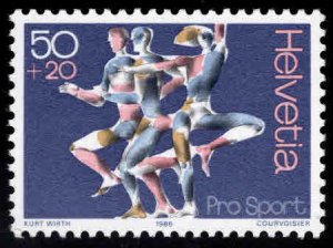 Switzerland Sc#B522 1986 Sports semi postal MNH