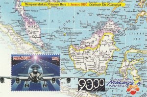 MALAYSIA 2000 Celebrate the New Millennium 2nd Issue MS MNH SG#MS850