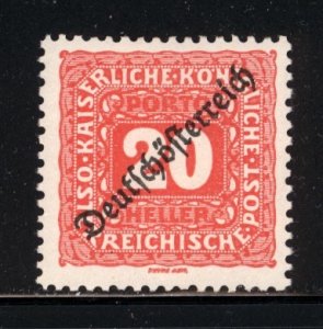 Austria 1919  Scott #J67 MNH