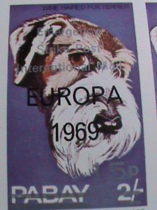 ​PABAY-1969-EUROPA-EMERGENCY STRIKE POST IMPERF  MNH- SHEET VF