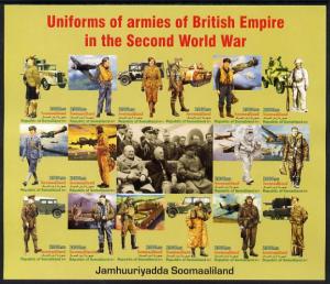 Somaliland 2011 Uniforms of Armies of the British Empire ...